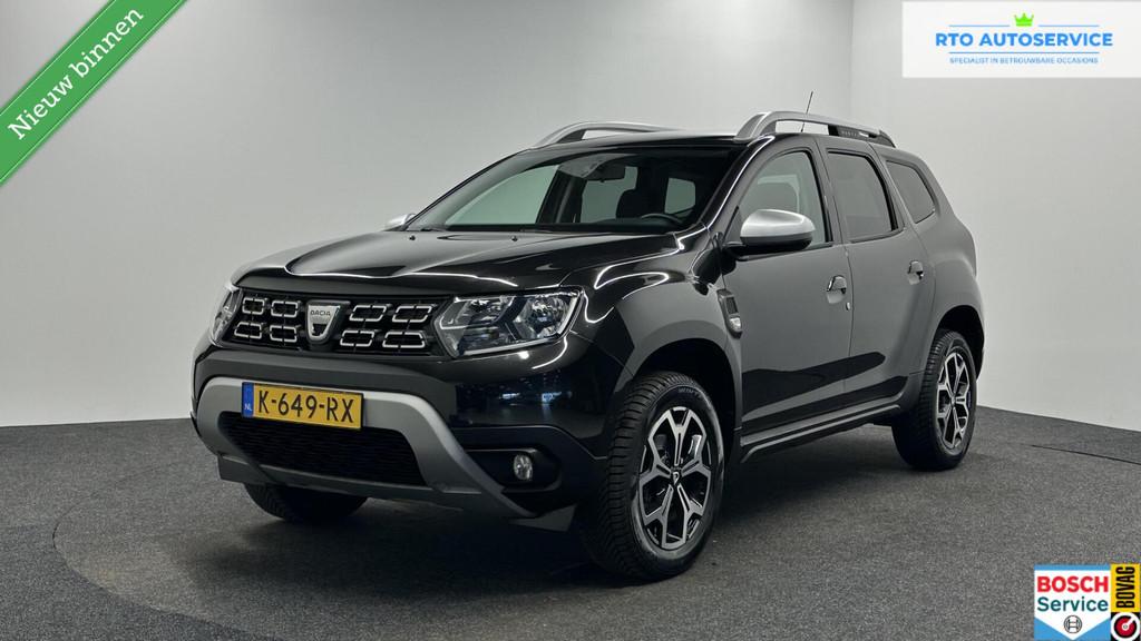 Dacia Duster 1.0 TCe Bi-Fuel Prestige CAMERA LEER NAVI CARPL, Auto's, Voorwielaandrijving, Gebruikt, 4 cilinders, Zwart