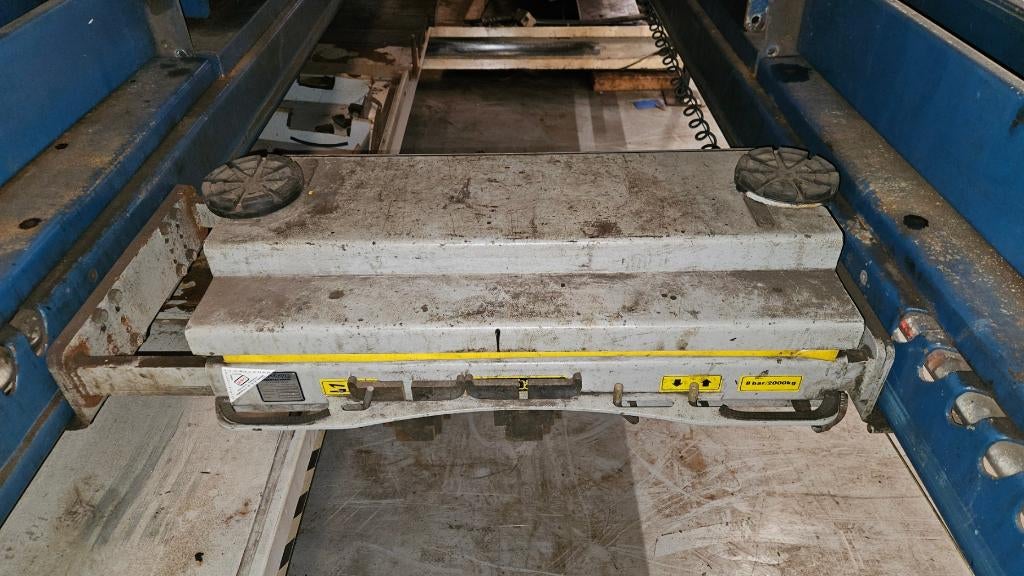 Brugkrik hefbrugkrik autokrik Nussbaum LASER JACK 2000Kg, Ophalen