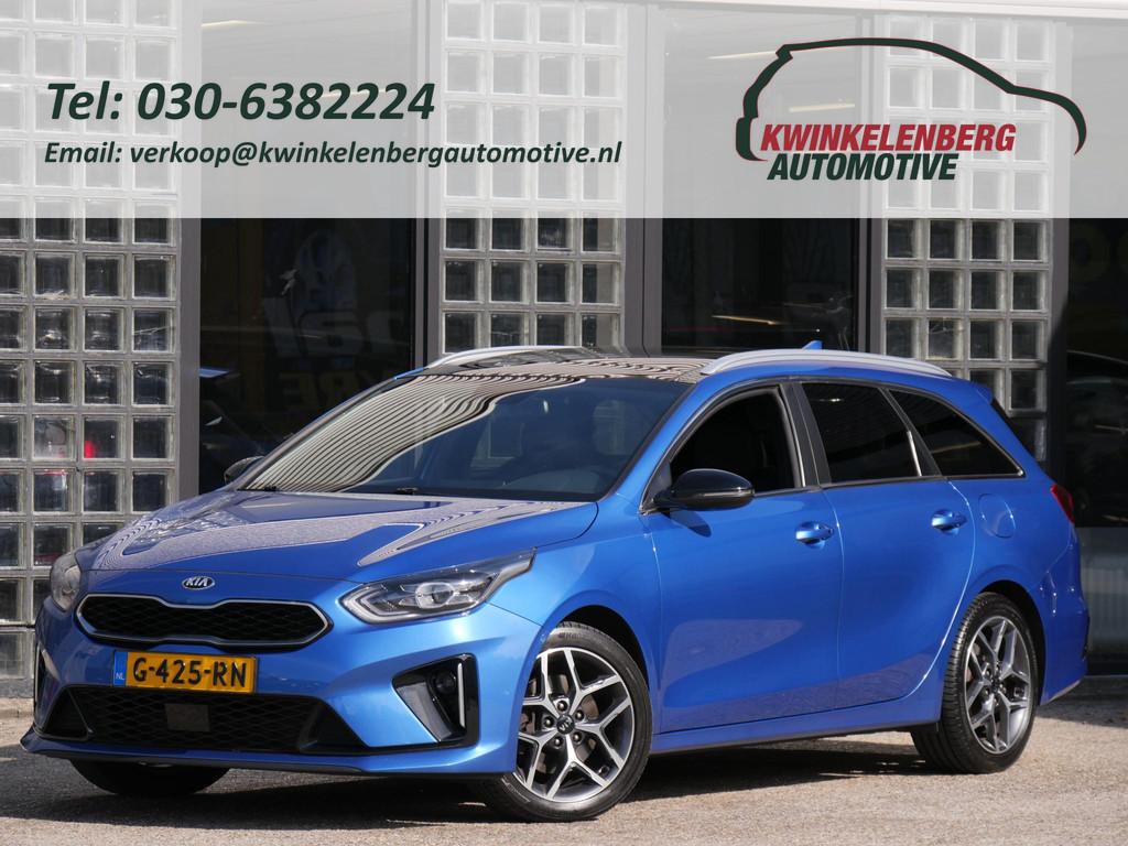 Kia Ceed Sportswagon 1.4T-GDi GT-LINE/ PANORAMADAK/ AFN. TRE, Auto's, Kia, Euro 6, 4 cilinders, Blauw, Origineel Nederlands