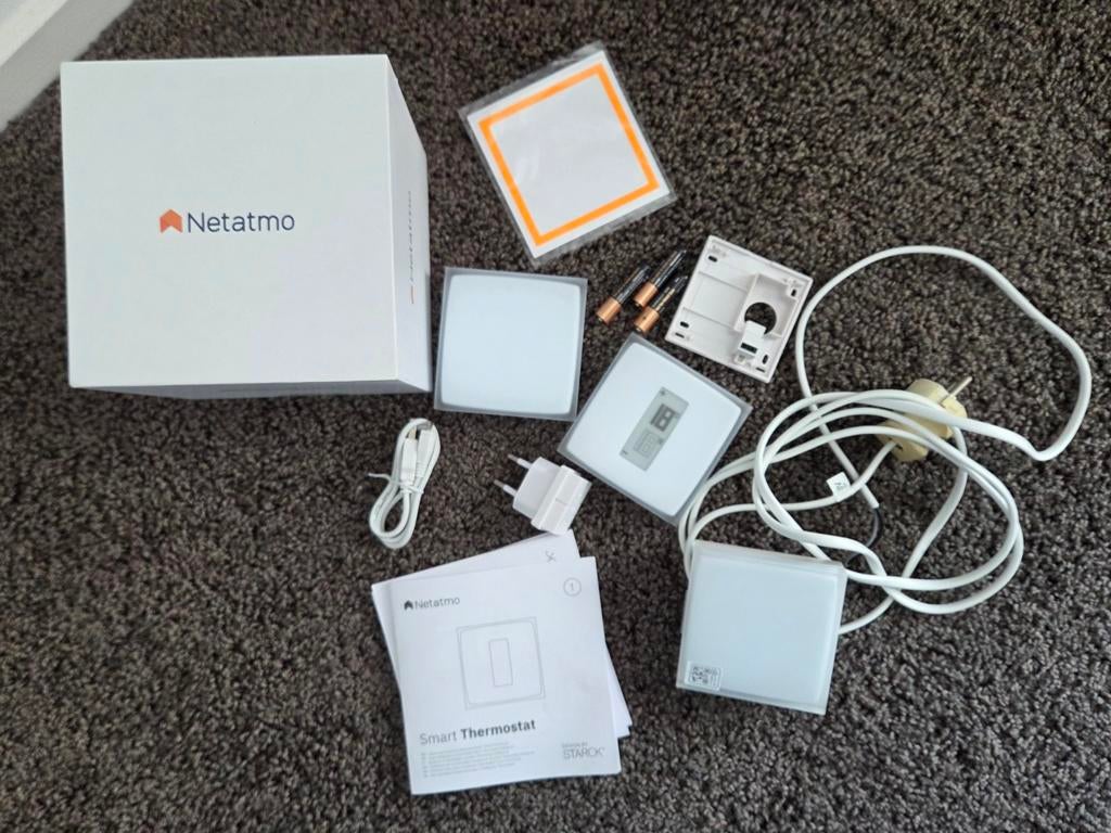 Netatmo slimme thermostaat - nieuw!, Ophalen of Verzenden, Slimme thermostaat, Nieuw