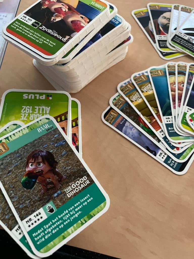 Disney Movie Moments PLUS spaarkaarten, Verzamelen, Ophalen of Verzenden, Overige figuren, Gebruikt, Plaatje, Poster of Sticker