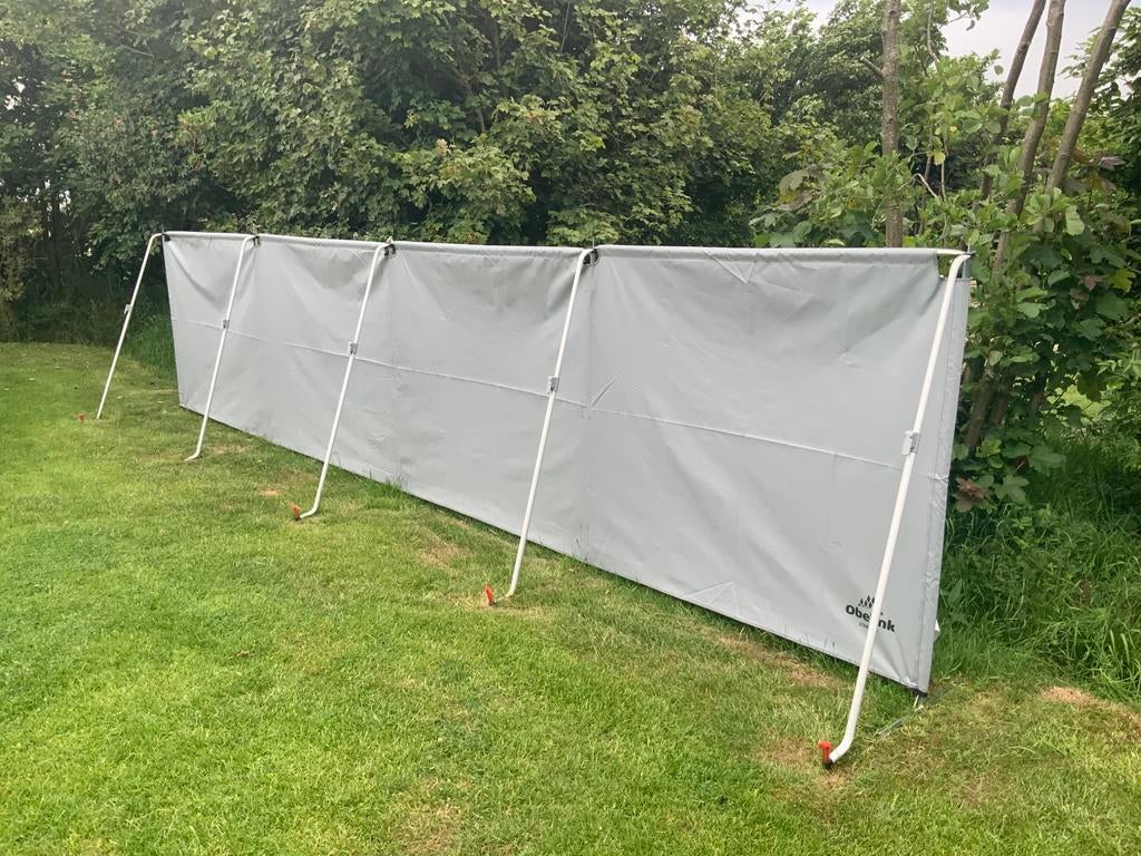 PVC windscherm, Caravans en Kamperen, Windschermen, Ophalen, Zo goed als nieuw