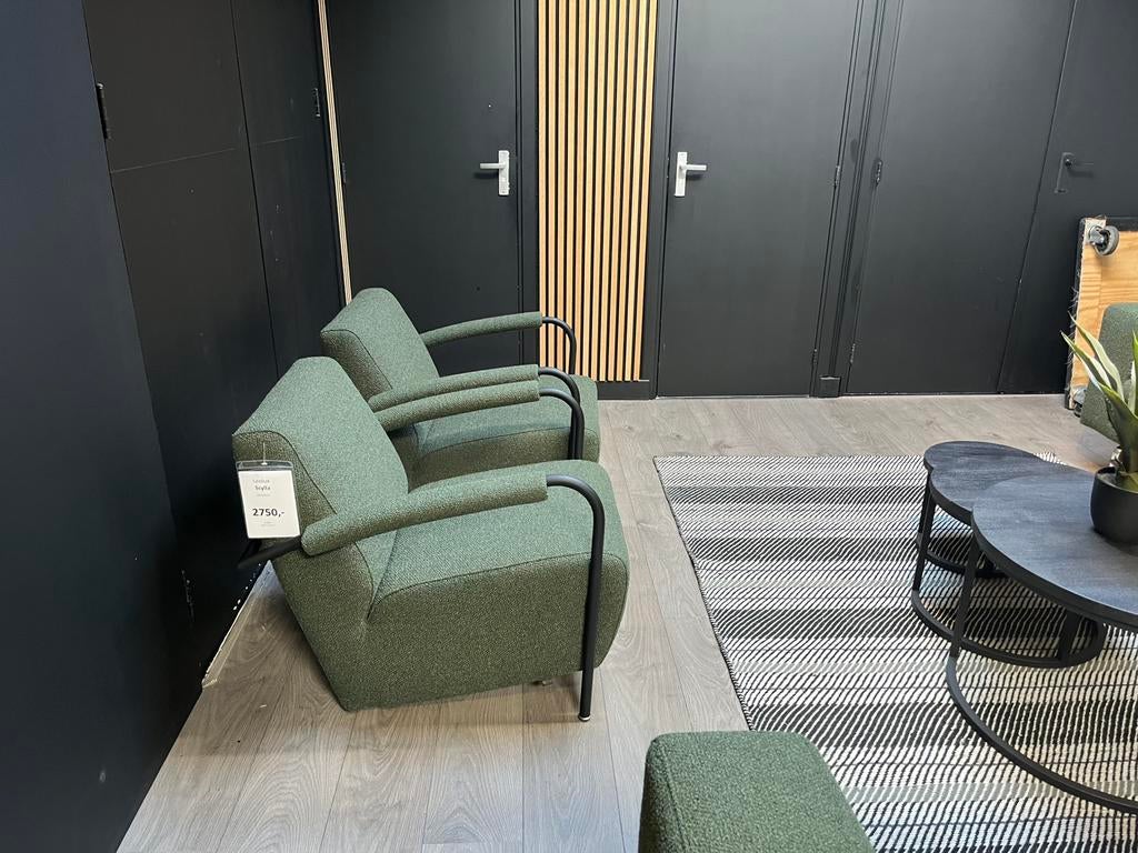 Leolux Scylla ploegstof Monza, Ophalen, 75 tot 100 cm, Zo goed als nieuw, Leolux artifort rolf benz design on stock montis