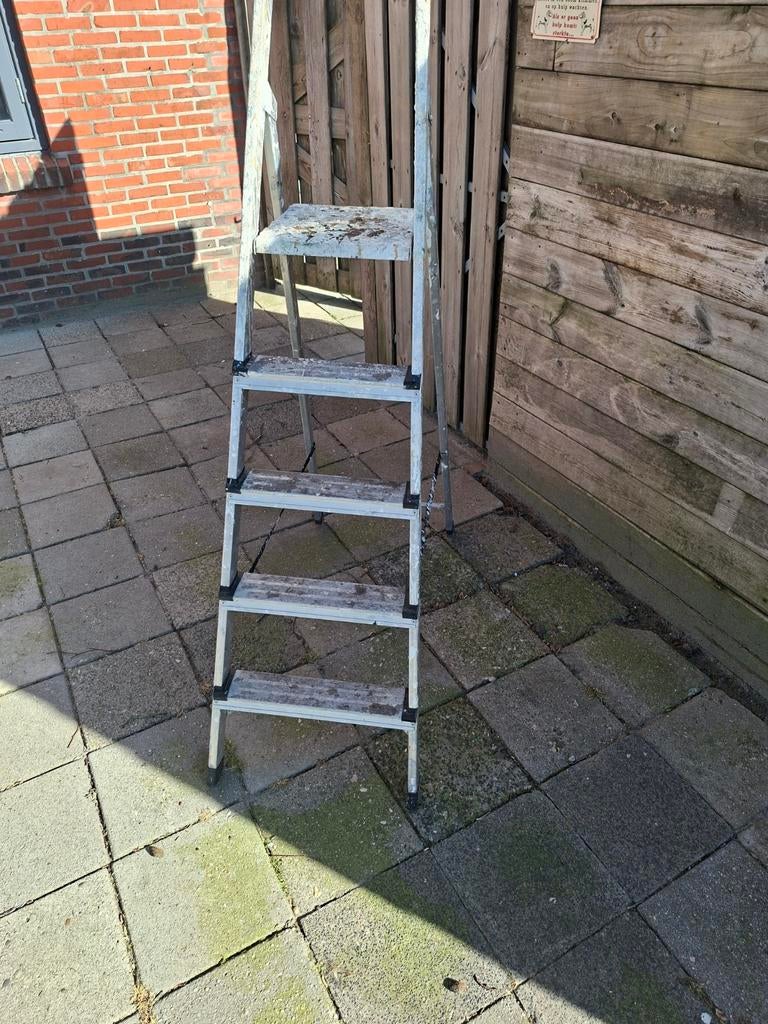 opvouwbare trap, Ophalen, Gebruikt, Trap, Opvouwbaar of Inschuifbaar