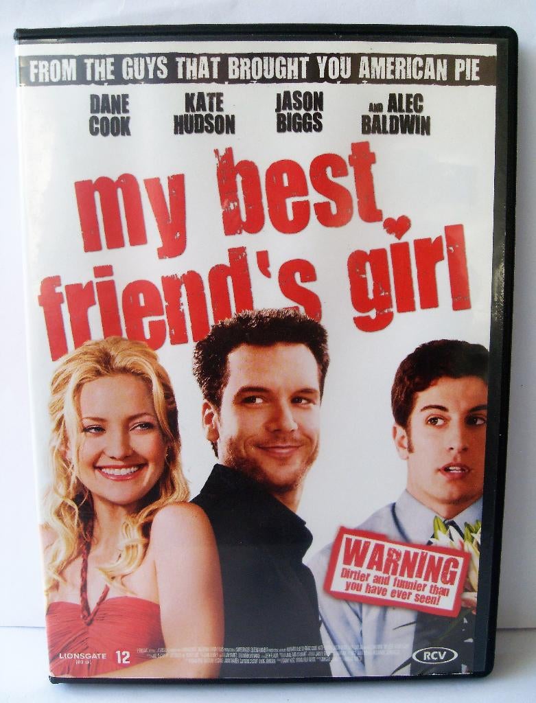 My Best Friend's Girl (originele dvd) Kate Hudson, Vanaf 12 jaar, Ophalen of Verzenden, Zo goed als nieuw, Romantische komedie