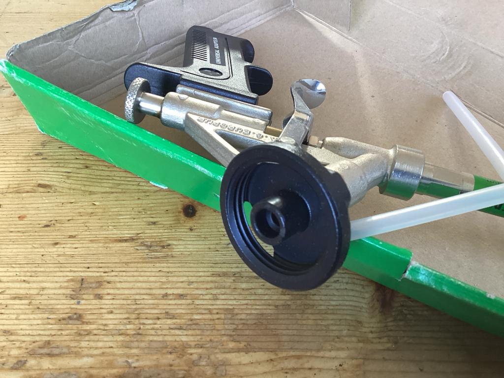 Nieuw Purspuitpistool A.G. EUROPUR met Universal Adapter, Ophalen of Verzenden, Nieuw