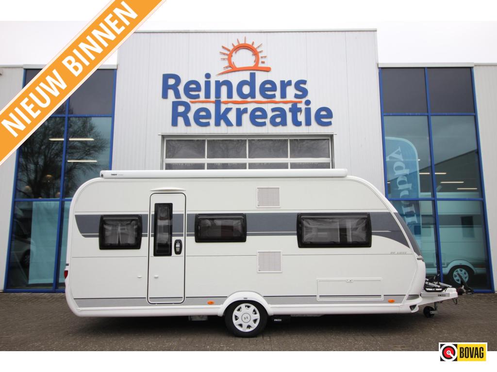 Hobby De Luxe 495 UL Mover,Thule,Fietsenrek, Rondzit, Hobby, Bedrijf, 4 tot 5 meter