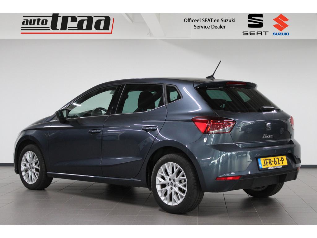 SEAT Ibiza 1.0 EcoTSI Xcellence 115pk 5 jaar garantie / Keyl, Voorwielaandrijving, 12 maanden, Stof, Gebruikt