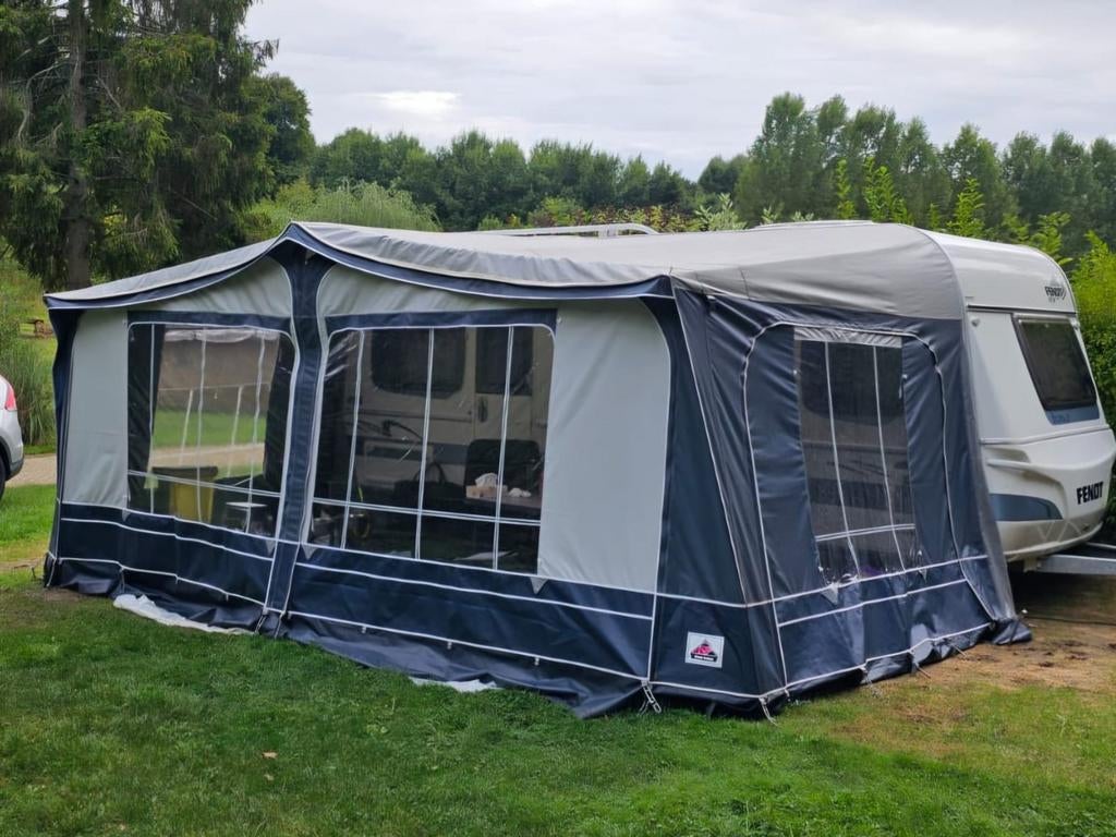 Dorema voortent maat 13 met uitbouw, Caravans en Kamperen, Ophalen