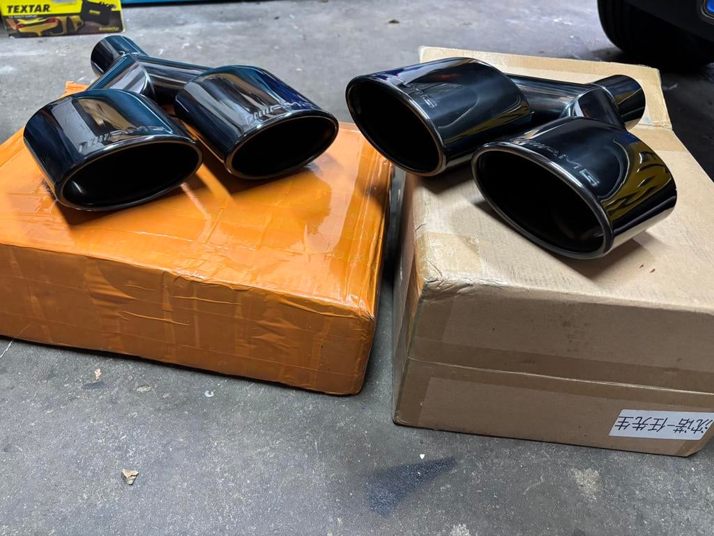 Uitlaat sierstukken mercedes c-klasse, e-klasse, s-klasse, Ophalen of Verzenden