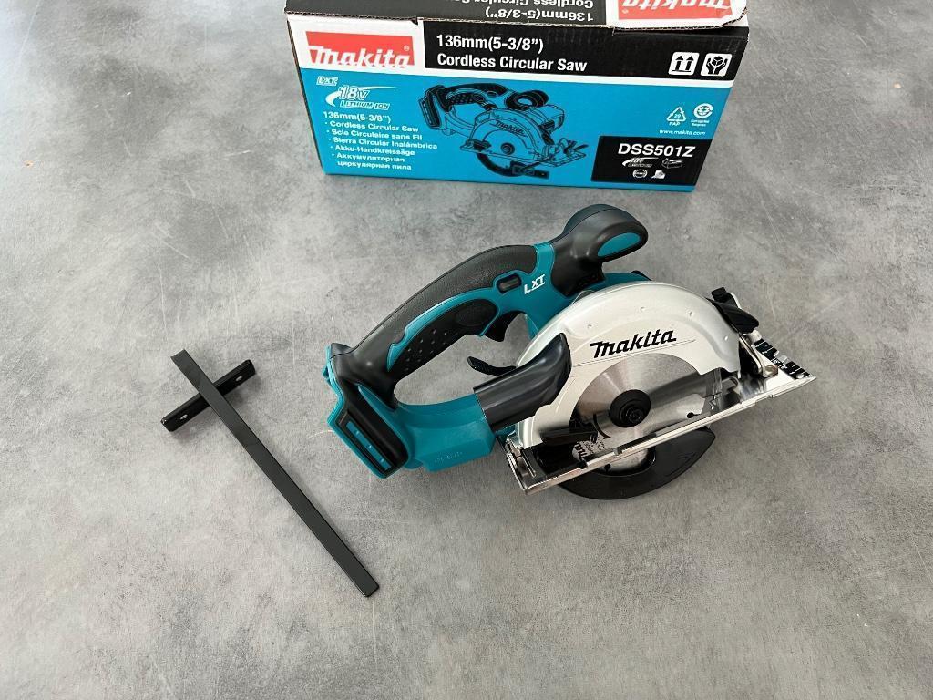 MAKITA 18V ACCU CIRKELZAAG DSS501ZJ  LXT Li-ion INVALZAAG, 30 cm of meer, Overige typen, Nieuw, Ophalen of Verzenden