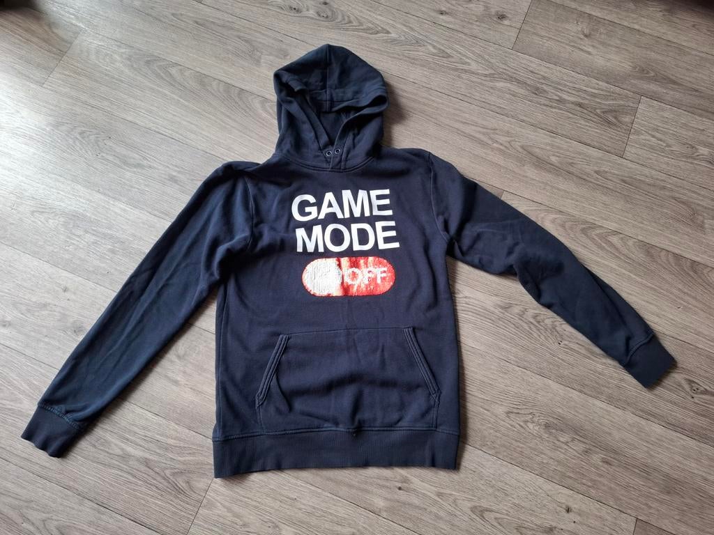 Blauwe Game Mode Trui Maat 170, Trui of Vest, H&M, Ophalen of Verzenden, Zo goed als nieuw
