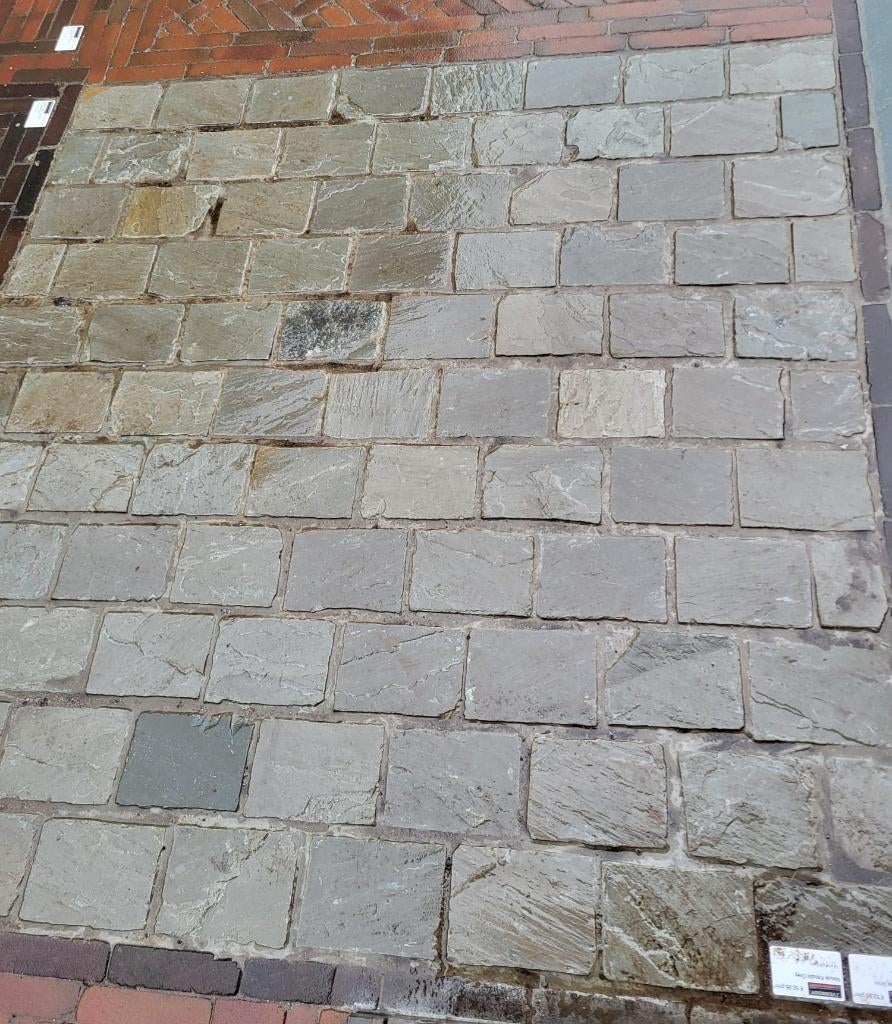 Nieuw Nastuursteen kassei koppen kandla grey 20x14, Ophalen, Nieuw, Natuursteen, Klinkers