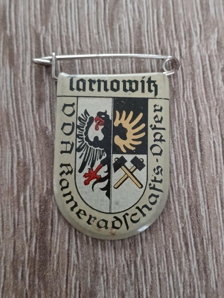 WHW spende 1934 - 1935, Tarnowitz, Verzamelen, Ophalen of Verzenden, Overige soorten, Duitsland, Embleem of Badge