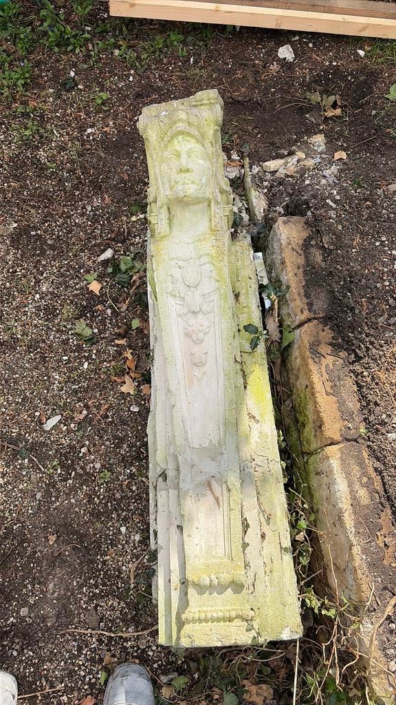 Tuinbeelden, Ophalen of Verzenden, Zo goed als nieuw, 250 cm of meer, Palen