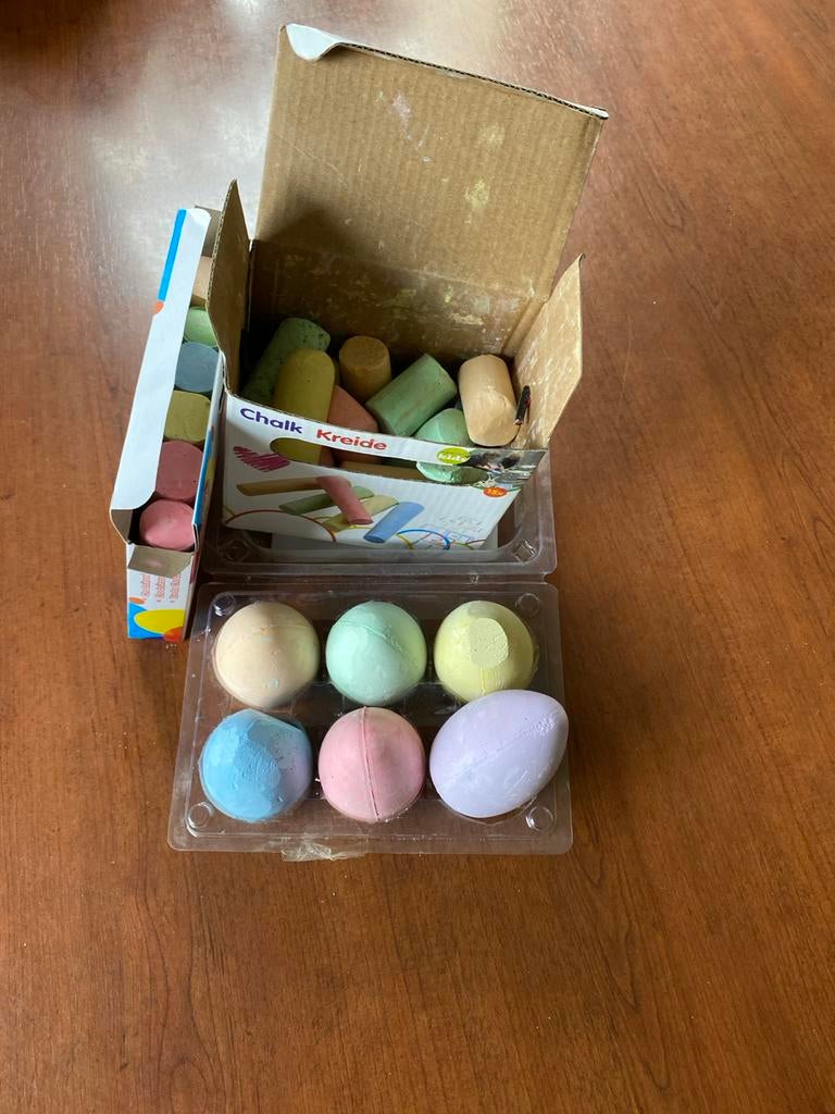 Krijt / stoepkrijt, Ophalen, Gebruikt, Overige typen