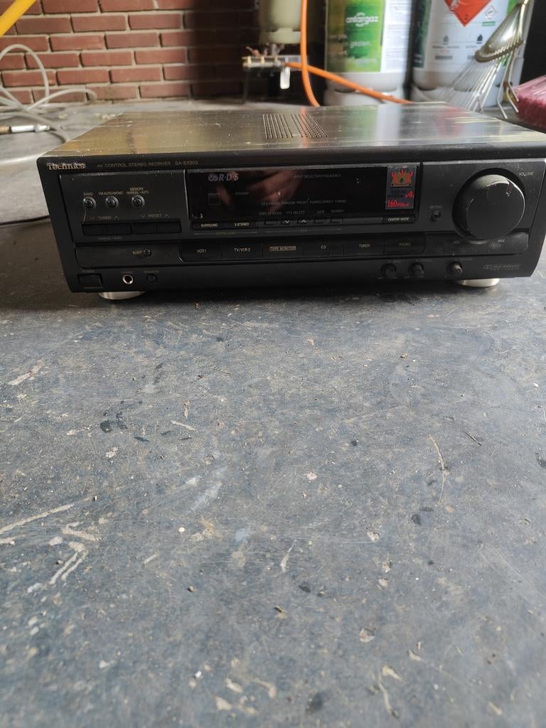 Technics SA-EX300 av control Stereo Receiver, Audio, Tv en Foto, Versterkers en Receivers, Overige merken, Ophalen of Verzenden