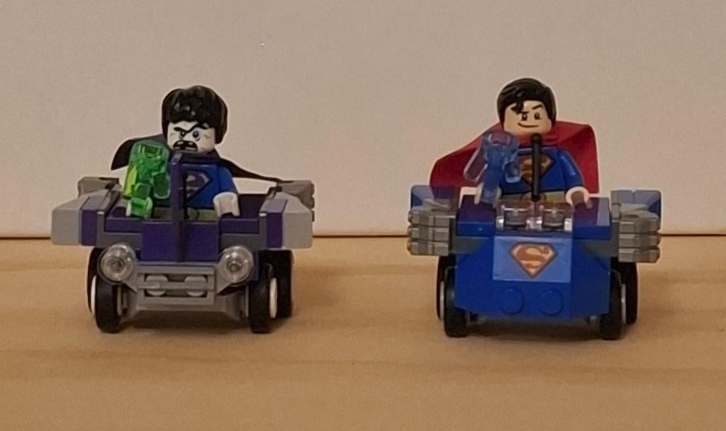 LEGO Superheroes -- mighty micro superman vs bizarro (76068), Ophalen of Verzenden, Zo goed als nieuw, Complete set, Lego