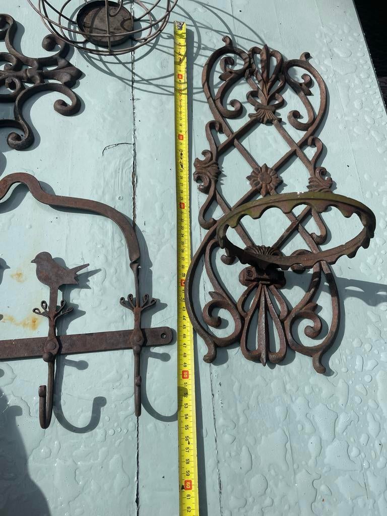 Allerlei Vintage Vinted Muur Hangers, Metaal, Gebruikt, Wandhanger, Vintage