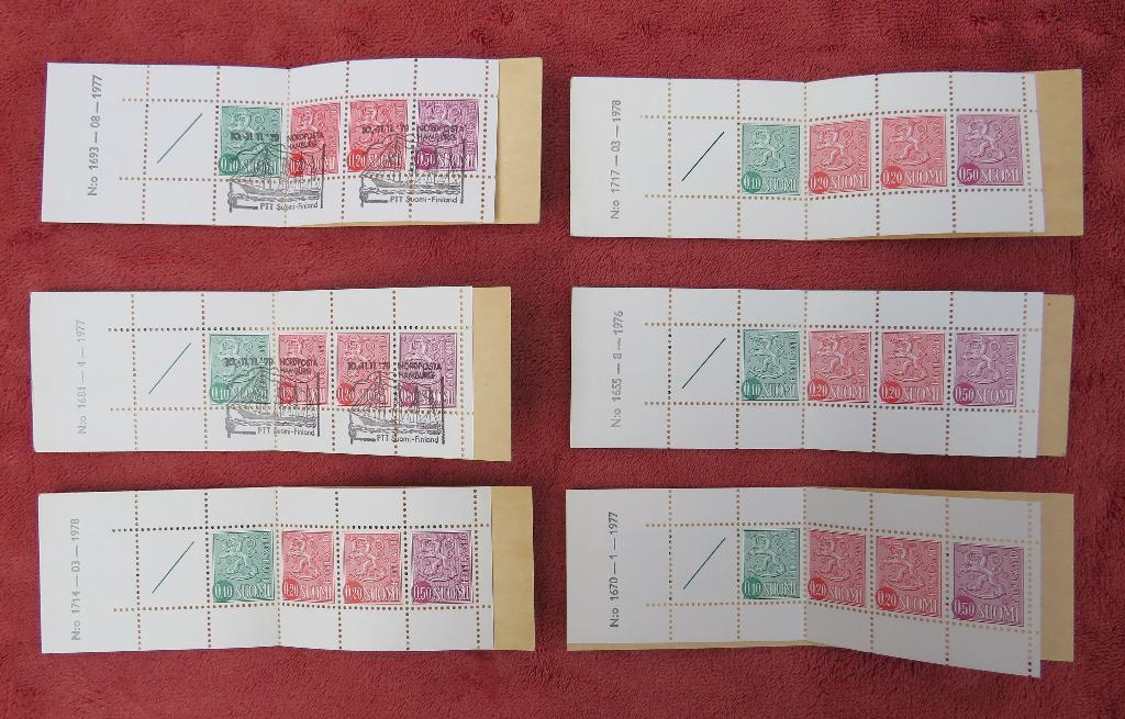 Postzegelboekjes Finland, Ophalen of Verzenden, Overige landen