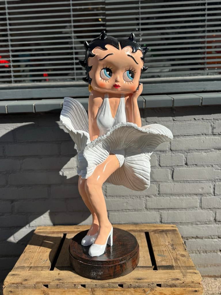 Betty Boop Marilyn Monroe Beeld - Pop Art Decoratie, Ophalen, Kunststof, 50 - 100 cm, Beeld