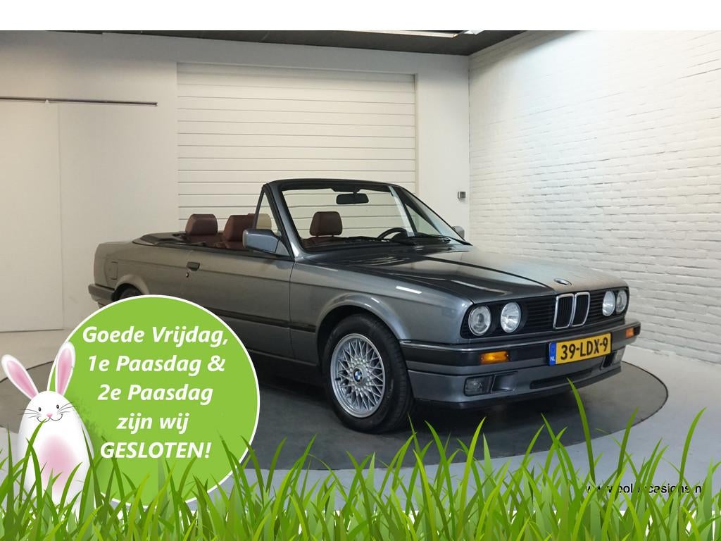 BMW 3 Serie Cabrio 325i Cabriolet | Leder | Sportinterieur |, Auto's, Oldtimers, Cabriolet, Leder, Handgeschakeld, 126 pk