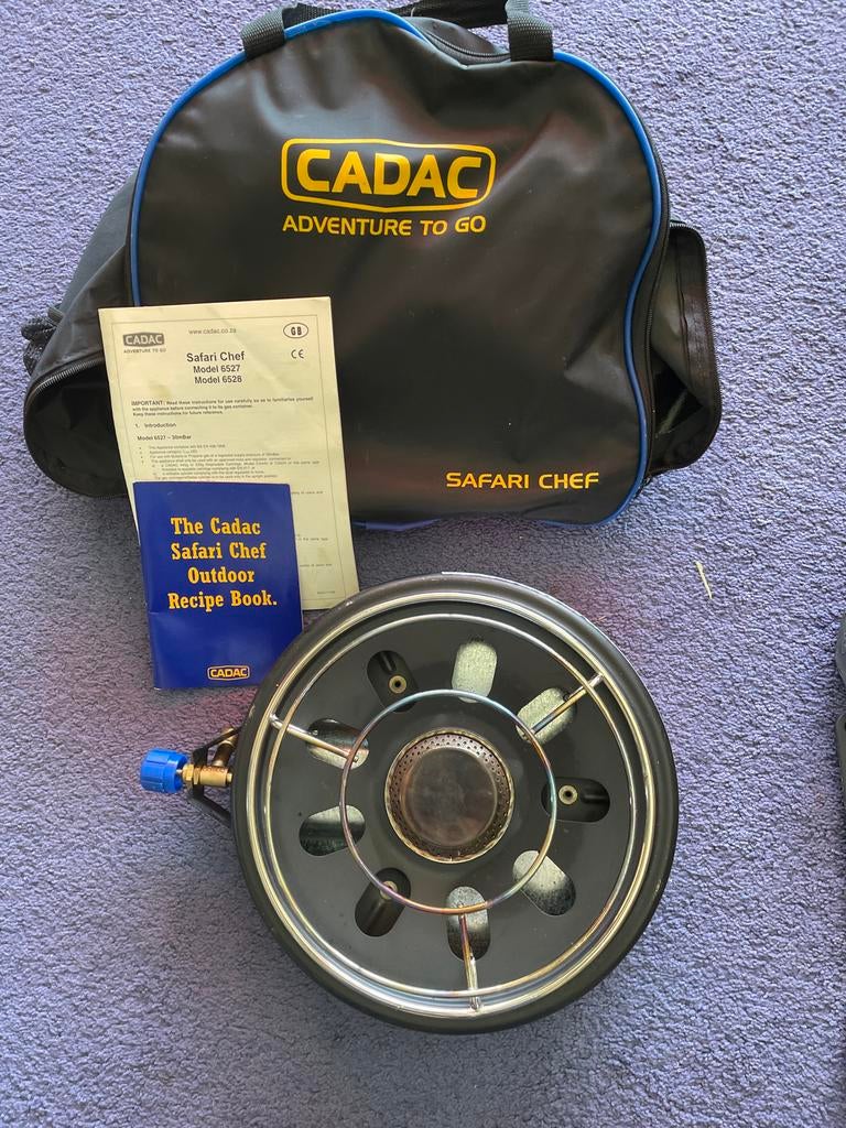 Cadac Safari Chef - Compacte en veelzijdige gasbarbecue, Ophalen of Verzenden, Gebruikt