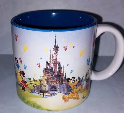 Vintage eurodisney grote mok - disneyland pariijs, Verzenden