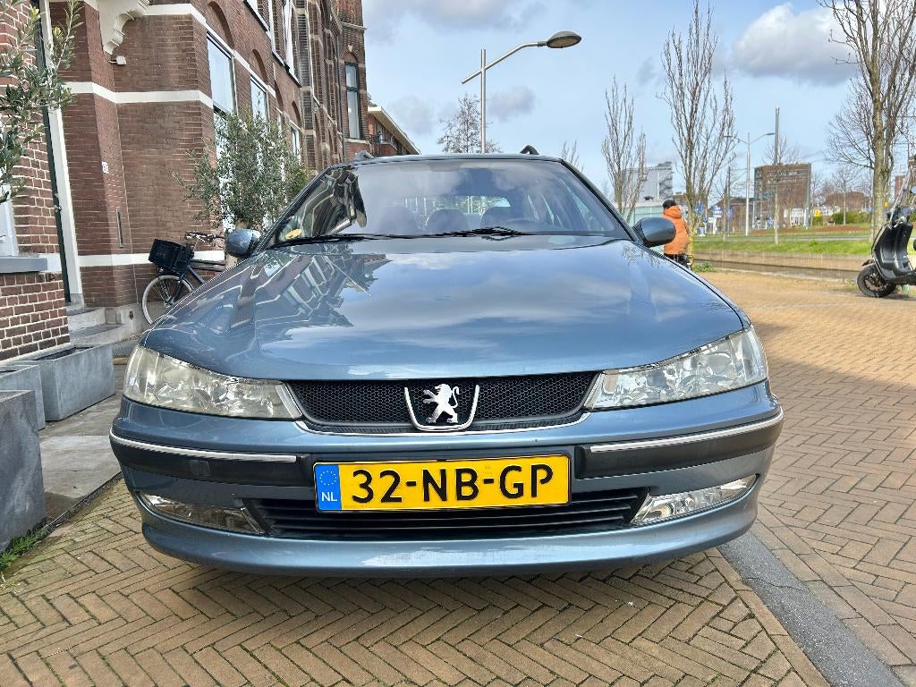 Peugeot 406 station gentry leder nieuw distr. youngtimer 2.0, Voorwielaandrijving, 136 pk, Zwart, 4 cilinders