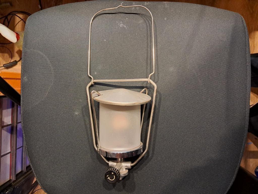 Lumogaz campinggaz lamp, Caravans en Kamperen, Kampeeraccessoires, Ophalen of Verzenden, Zo goed als nieuw