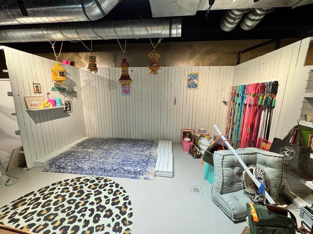 Beursstand van pallets, aanpasbaar, Ophalen