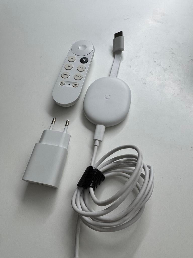 Chromecast met Google TV (HD), Audio, Tv en Foto, Mediaspelers, Gebruikt, Zonder harde schijf, Ophalen of Verzenden