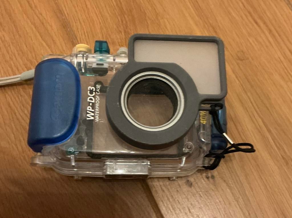 Canon onderwaterhuis WP-DC3 voor o.a Ixus65, Audio, Tv en Foto, Fotografie | Onderwatercamera's, Ophalen of Verzenden, Gebruikt