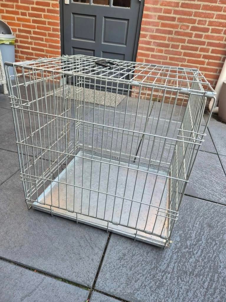 Hondenbench verzinkt, Ophalen