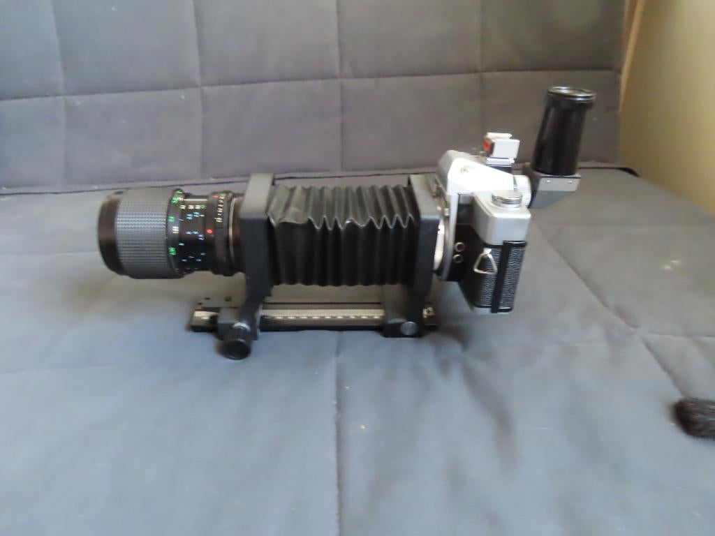 Minolta SRT camera met verstelbare slee, Ophalen of Verzenden, Gebruikt, Spiegelreflex, Minolta