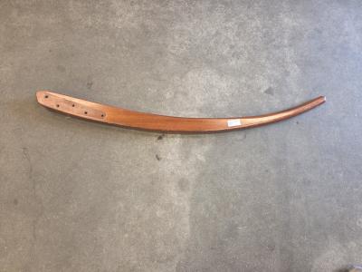 Helmstok 120 Hout Gebogen, Niet ingevuld, Gebruikt, Niet ingevuld, Niet ingevuld