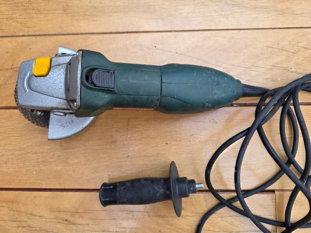 Haakse slijper Metabo, Ophalen of Verzenden, Gebruikt, 700 tot 1000 watt, Haakse handslijpmachine