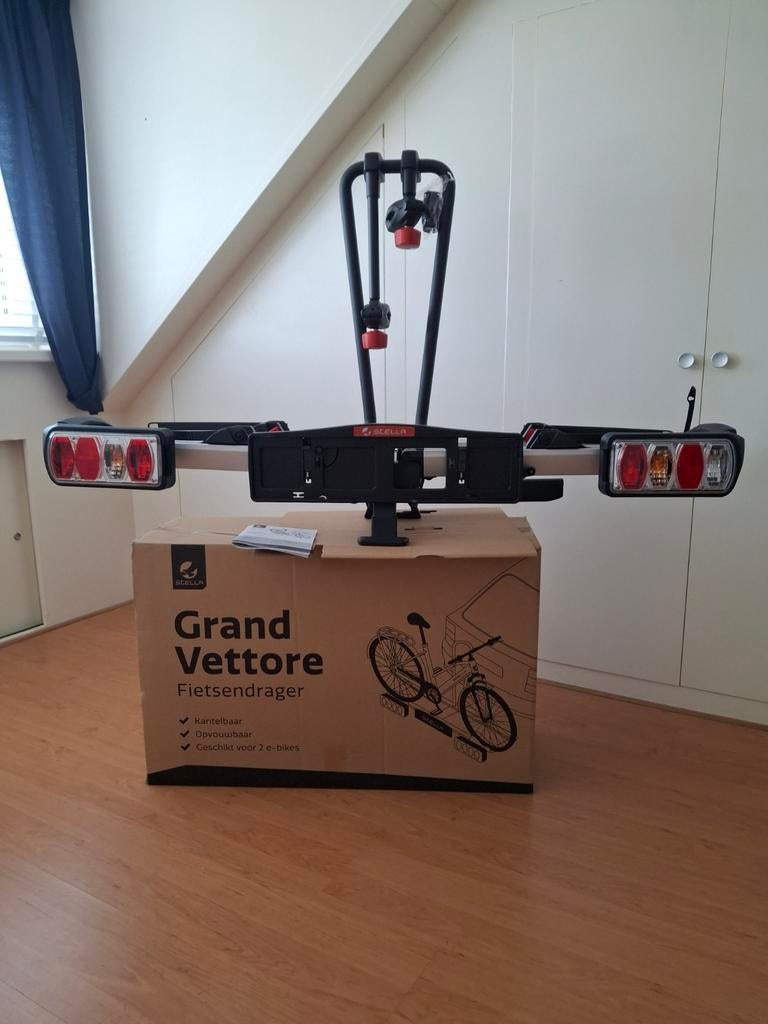Nieuwe Stella Grand Vettore fietsendrager (2 fietsen), Auto diversen, Fietsendragers, Nieuw, Trekhaakdrager, Ophalen
