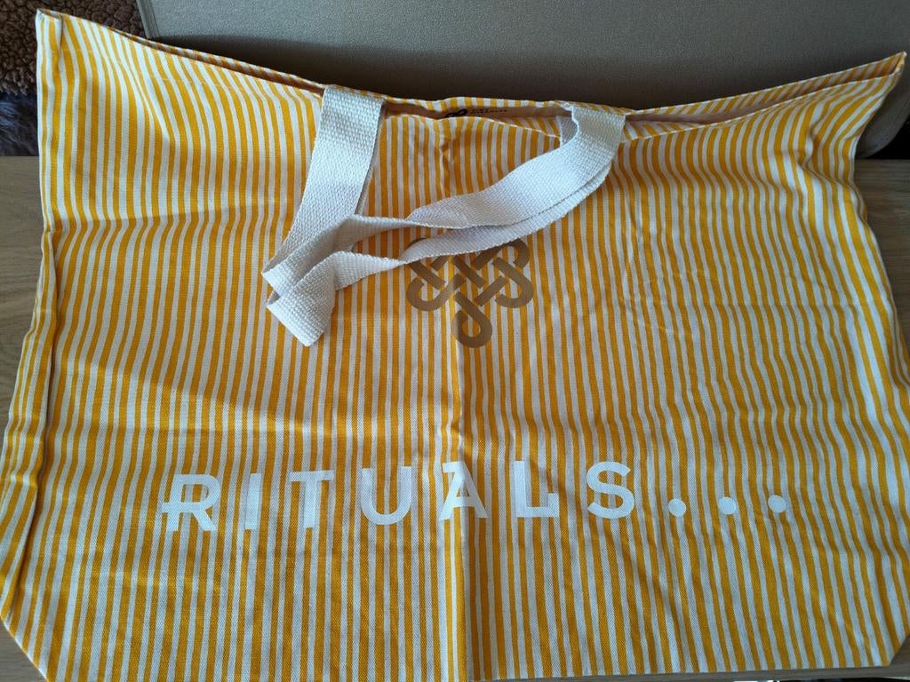 NIEUW*RITUALS GROTE KATOENEN TAS*STRANDTAS*BOODSCHAPPEN enz, Verzenden, Nieuw, Overige typen