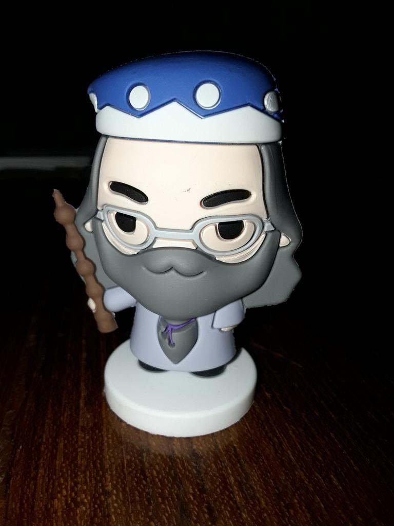 Harry Potter Perkamentus rubberen popje, Ophalen of Verzenden, Zo goed als nieuw