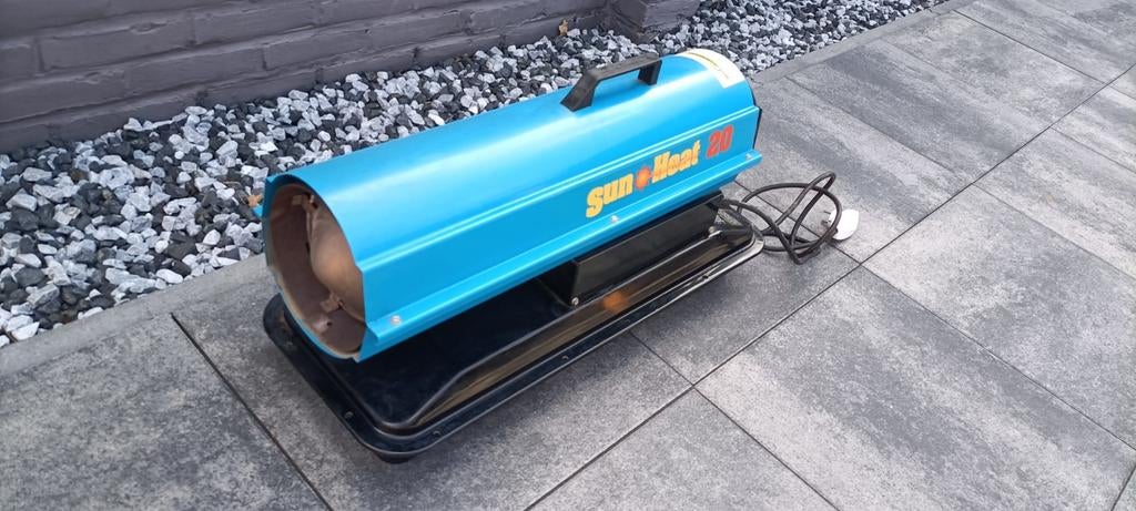Sun Heat 20 heteluchtkanon kachel bouwdroger, Ophalen, Gebruikt, Kachel