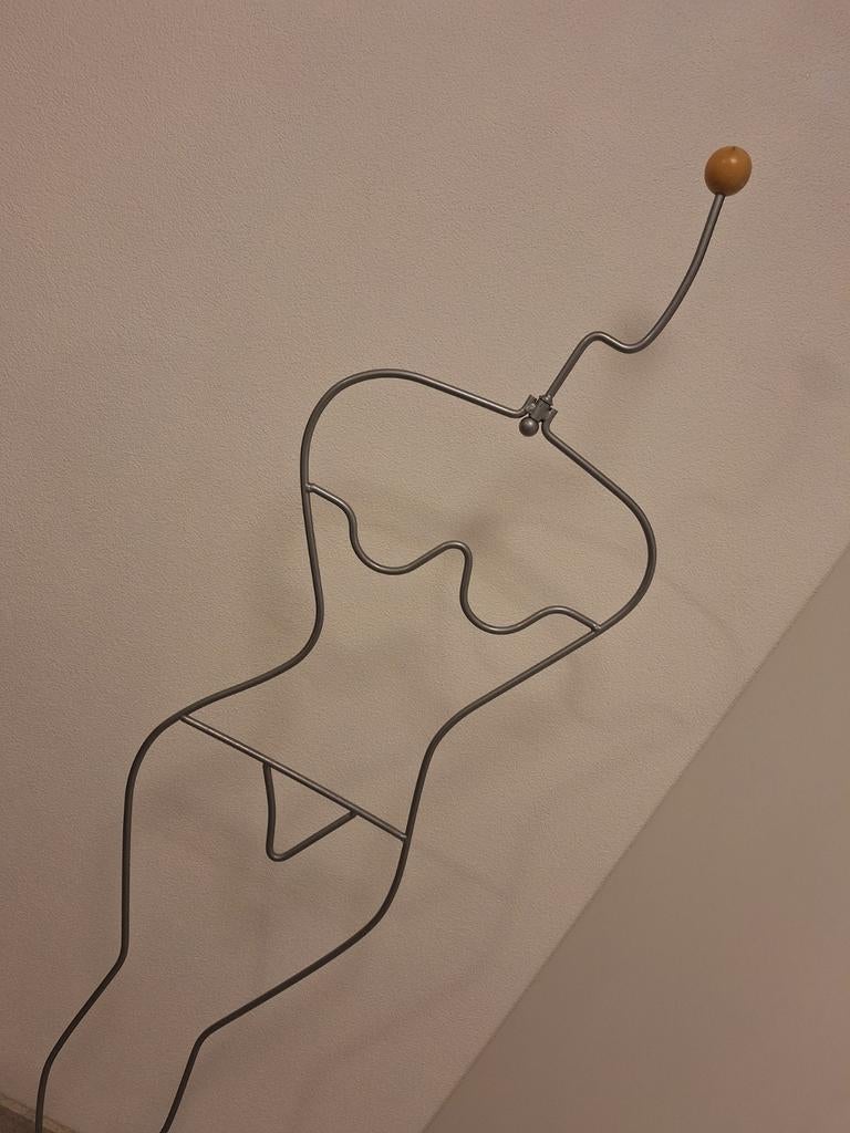 Vintage Ikea Dressgirl Häpen Ehlén Johansson 1988, Ophalen, Zo goed als nieuw, Metaal, Staande kapstok