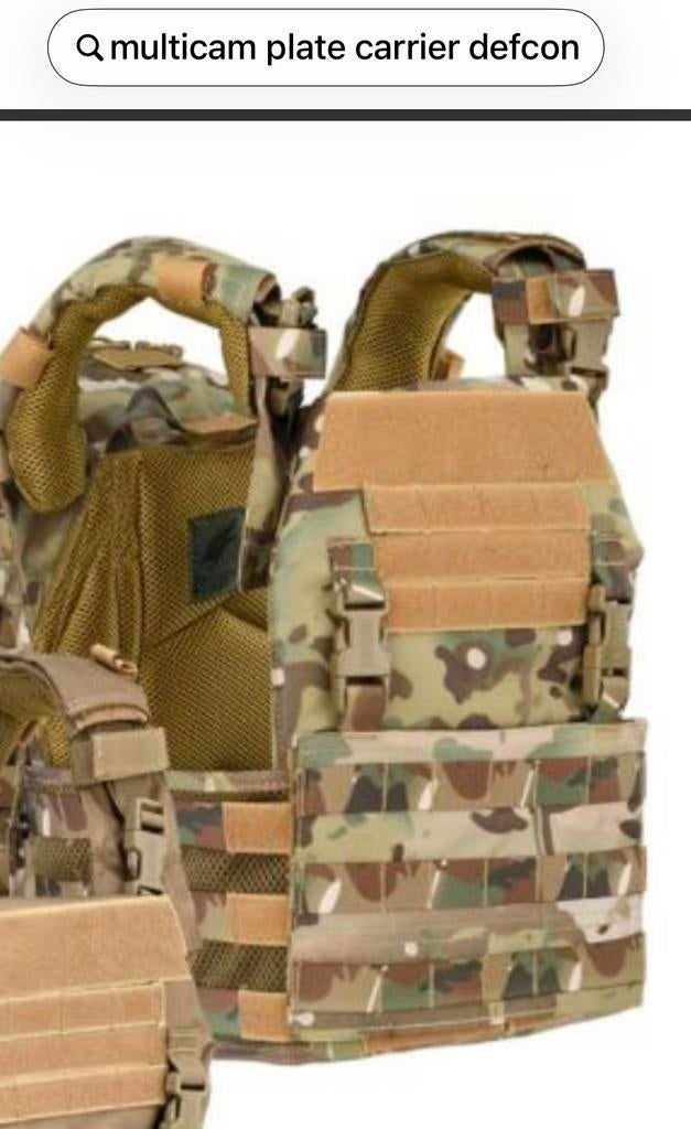 Plate carrier Defcon Multicam, Verzenden, Landmacht, Nederland