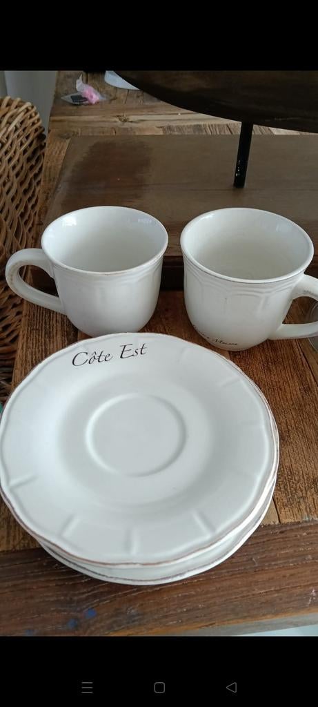 Riviera Maison kopjes en schoteltjes, Ophalen of Verzenden