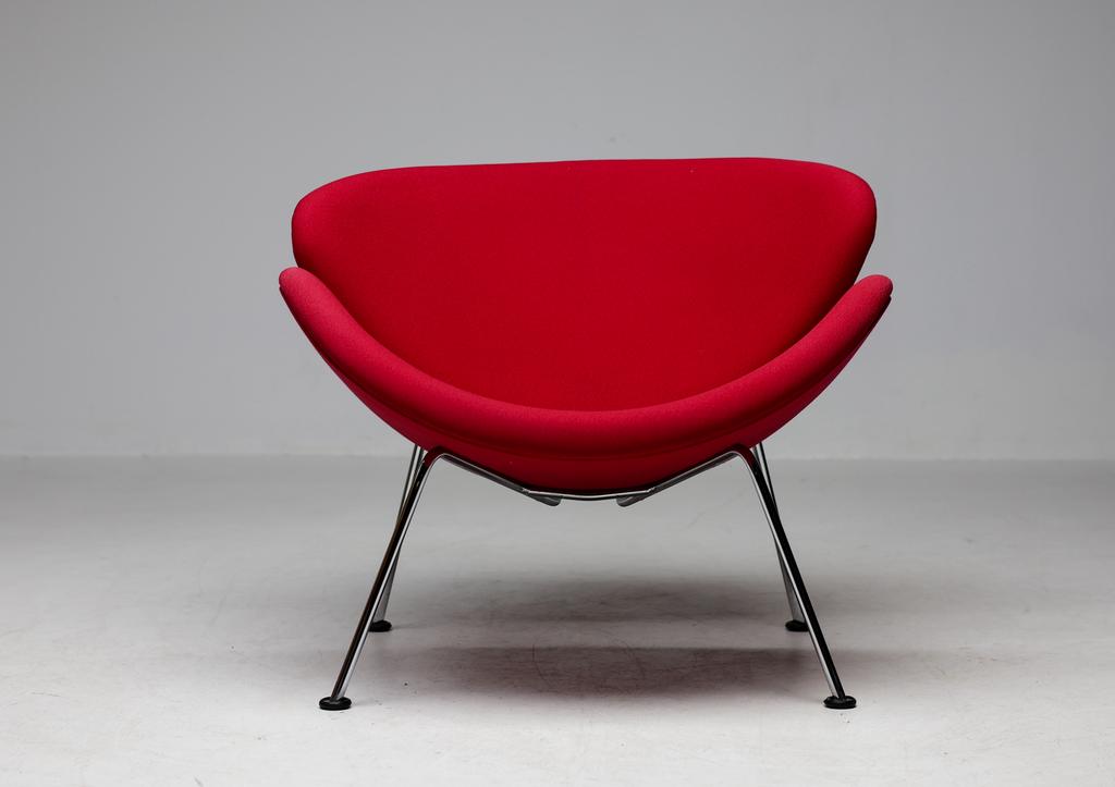 Artifort Orange Slice Chair — Pierre Paulin (rood), Ophalen, -, -, 75 tot 100 cm