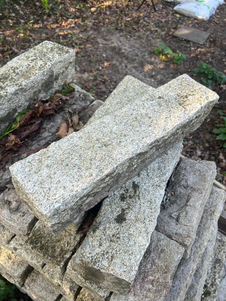 Natuurstenen blokken - Ideaal voor tuin en bestrating, Tuin en Terras, Ophalen, Gebruikt, Natuursteen, Overige typen