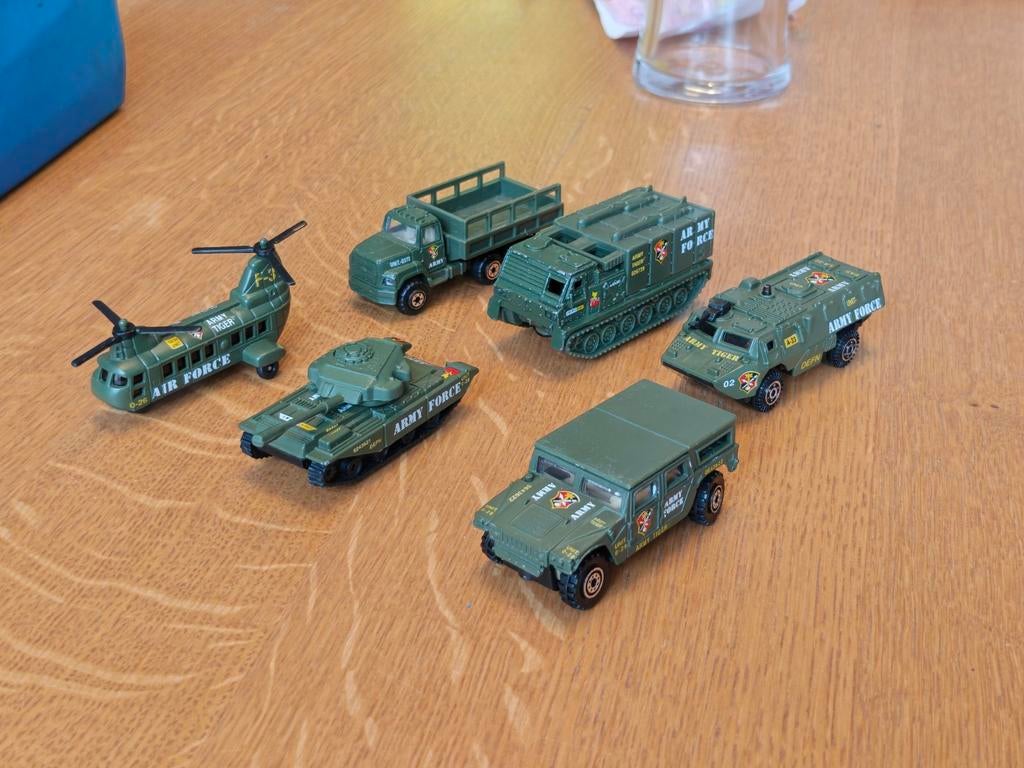 6x Leger Voertuigen Set ARMY FORCE, Ophalen of Verzenden