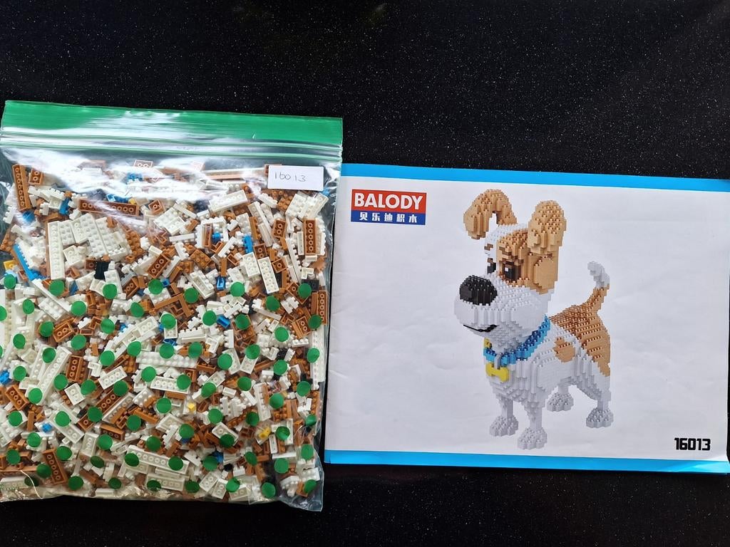 Balody bouwstenen hond, Ophalen of Verzenden