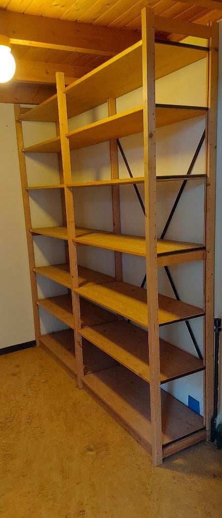 Lundia boekenkast stelling 80% korting gratis bezorgen A'dam, 200 cm of meer, Glas, 25 tot 50 cm, 50 tot 100 cm