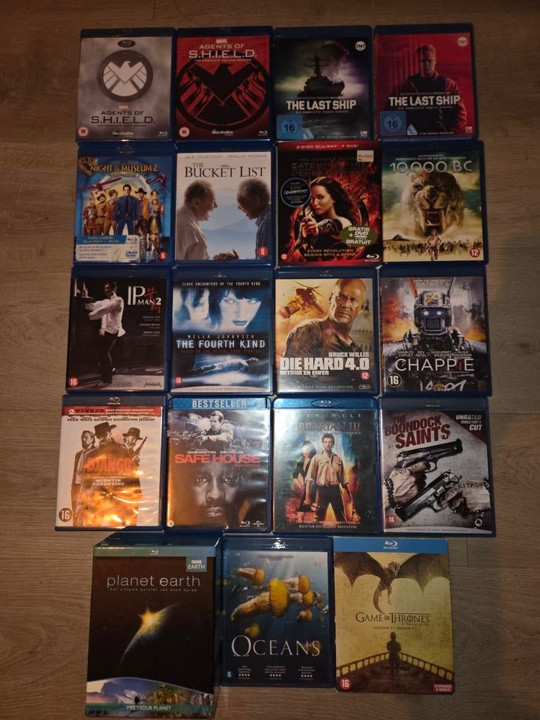 Blu-rays: Actie, Avontuur, Sci-Fi en meer!, Cd's en Dvd's, Blu-ray, Ophalen of Verzenden, Zo goed als nieuw, Overige genres, Boxset
